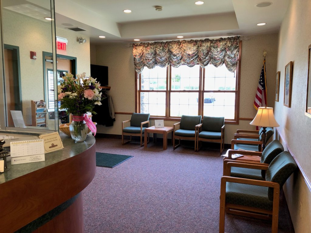 reception area