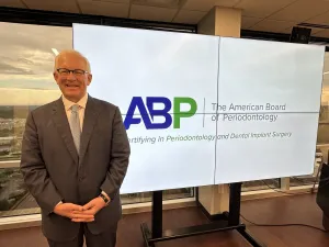 Dr. Frantz at the Oral Exam for the The American Board of Periodontology.